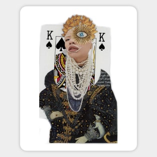 King Queen Sticker